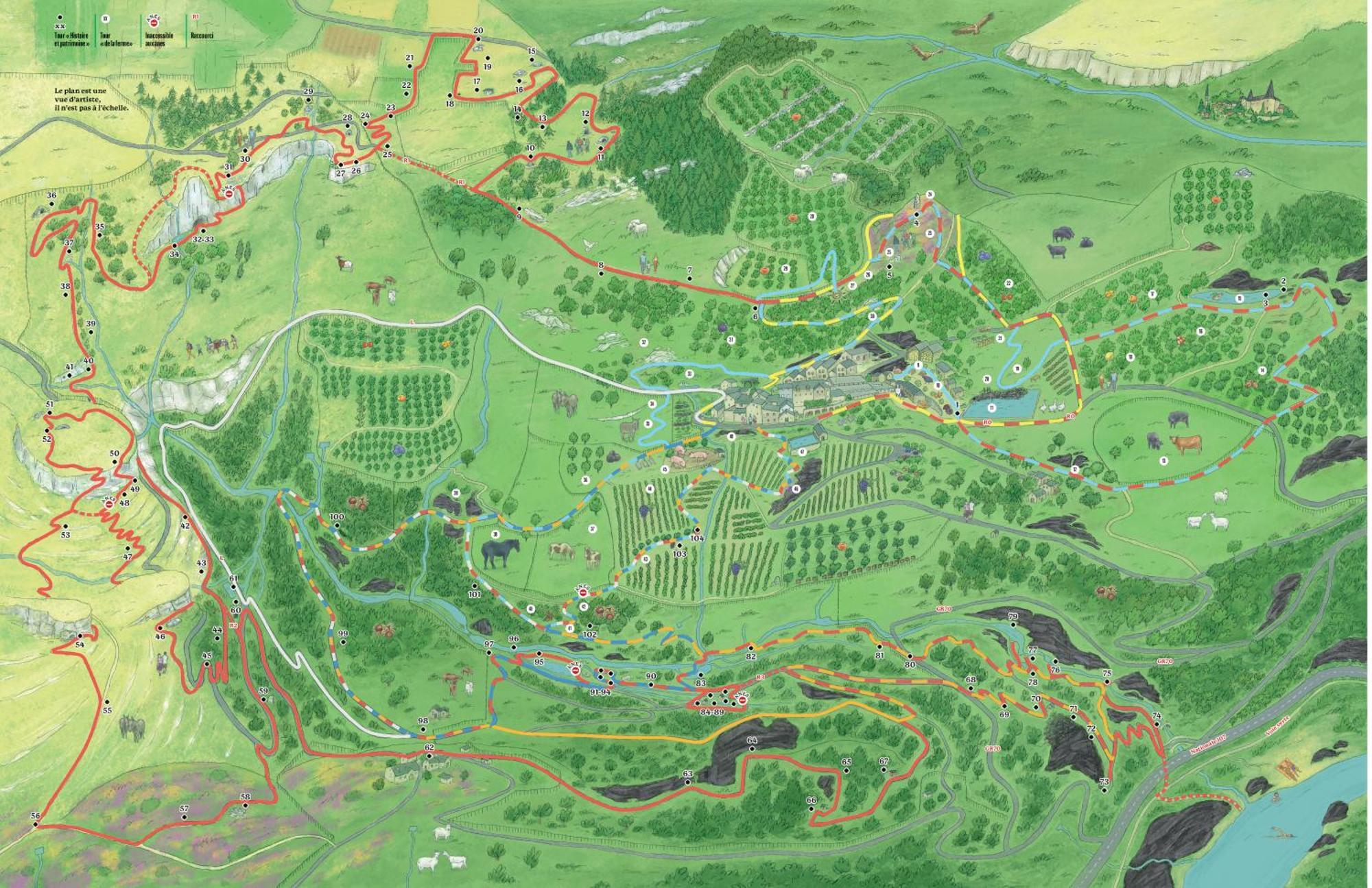 Отель La Ferme Des Cevennes Florac Экстерьер фото